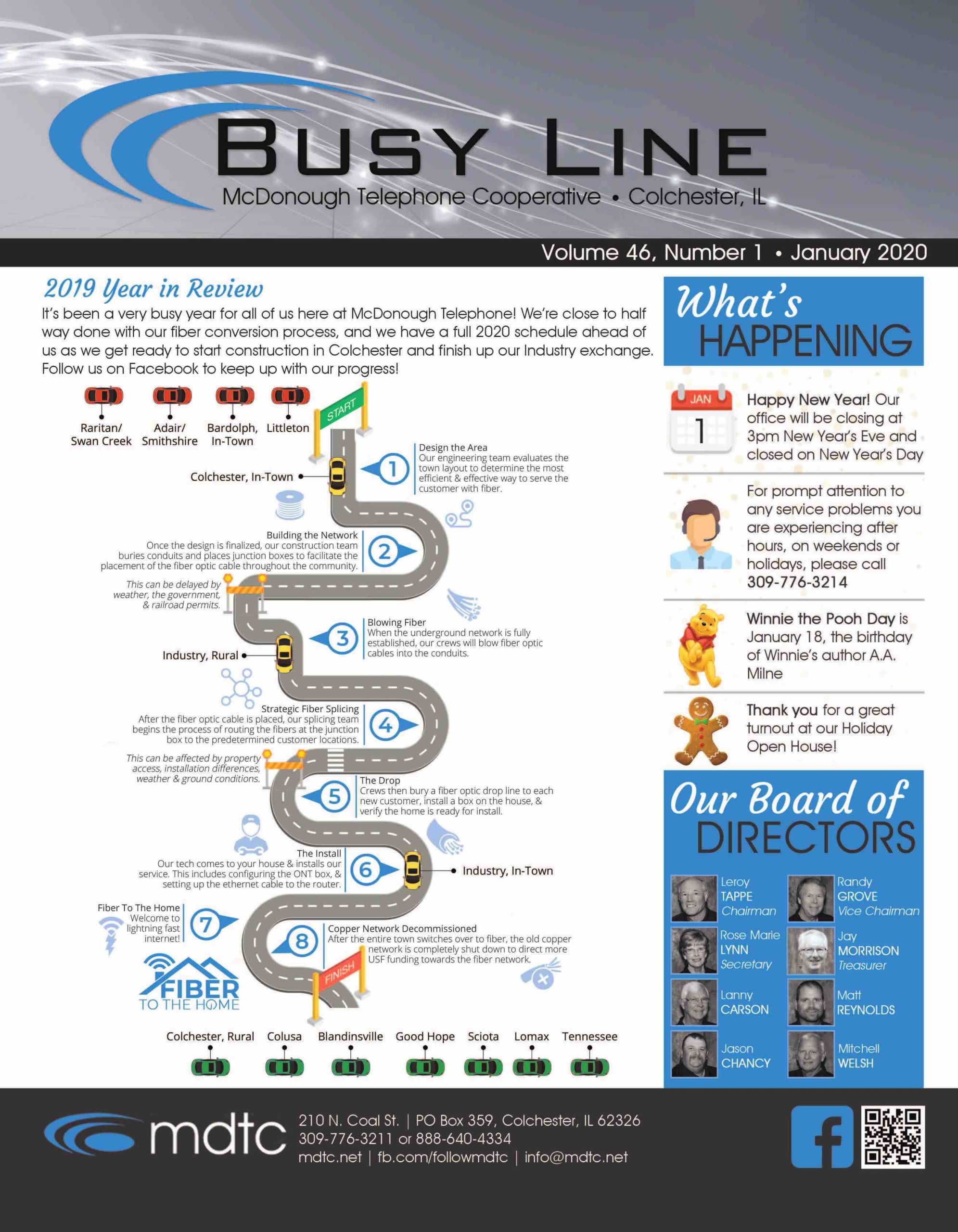 January Busyline