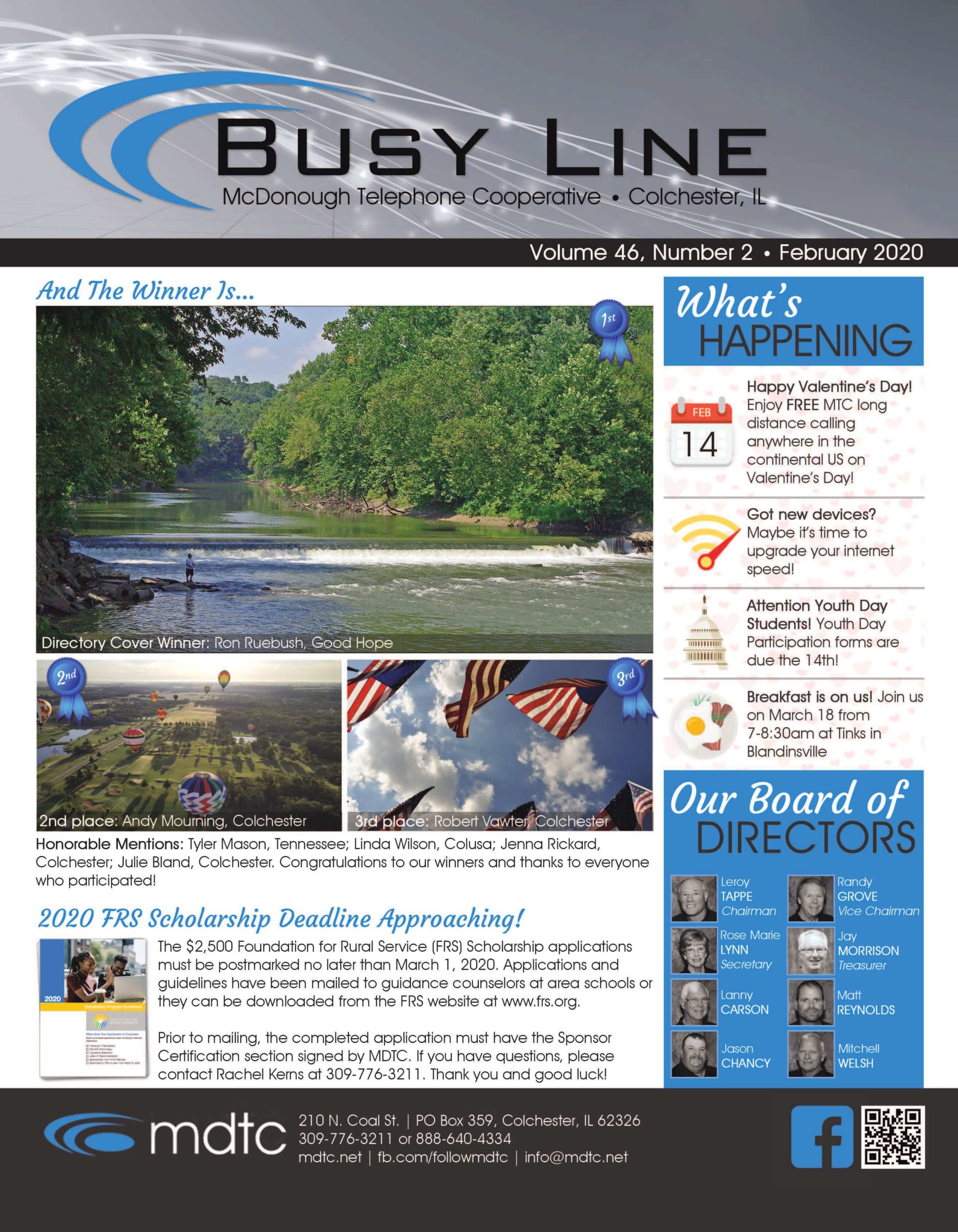 February Busy Line