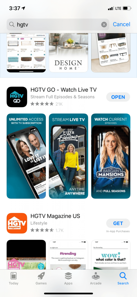 HGTV App Download
