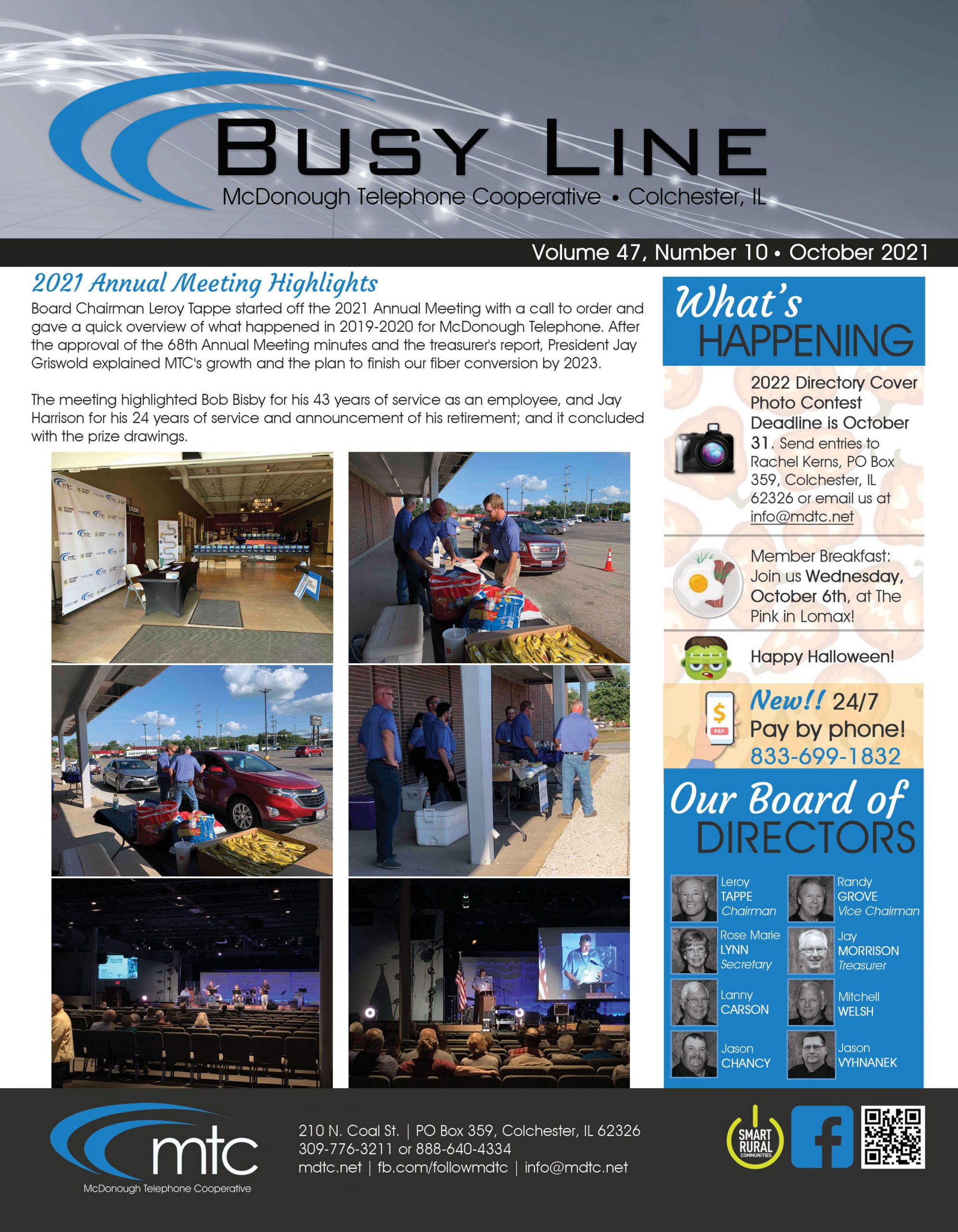 October Busy Line