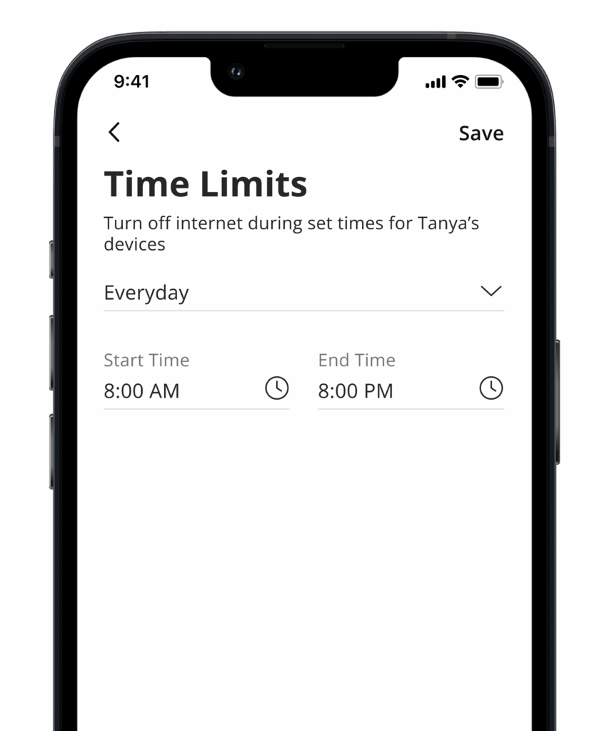 CommandIQ Screens_Time Limits